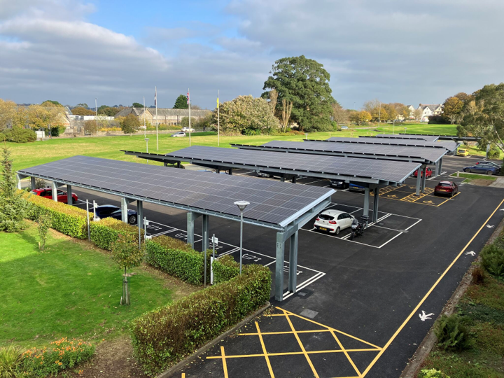 Solar Panels and Battery Units